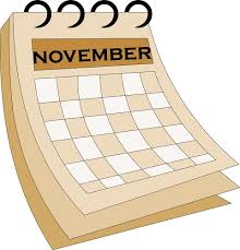 clip art november calendar #5978250 | Clipart Library