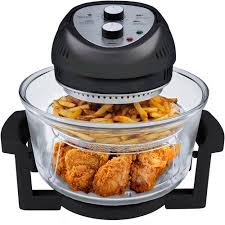 Big Boss 16 Quart Oil Less Air Fryer Convection Oven Black As Seen On Tv Walmart Com Air Fryer Healthy Oil Less Fryer Air Fryer Recipes