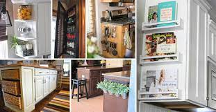 Many people cannot add square footage to their space due to physical or budgetary constraints, and so become stuck with what they have. 20 Genius Ideas For Using Wasted Space On Kitchen Ends Of Cabinet Homedesigninspired