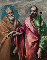 Sin embargo, debido a la coyuntura sanitaria, las procesiones multitudinarias no están permitidas. San Pedro Y San Pablo El Greco Wikipedia La Enciclopedia Libre