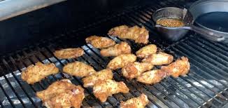 Next, increase heat to 350 and let wings cook another 30 minutes. How To Make Chicken Wings On The Traeger Grill Recipe Outer Banks Ace