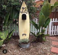 The cabin floor is then insulated from underneath. Surfboard Mailbox And Planter Tropical Mailboxes Mailbox Design Mailbox Decor