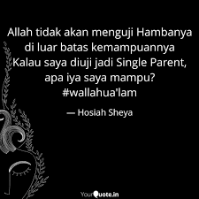 Iya,,jdi allah tidak akan menimpakan suatu ujian atau cobaan melebihi kemampuan hambanya. Allah Tidak Akan Menguji Hambanya Diluar Batas Kemampuan Sedang
