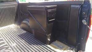 Bins for my sleeping platform and want to make truck drawers for. Homemade Truck Tool Box Or Storage Box With Pull Out Drawer Made From An Ammo Can And Scrap Metal Camper Awnings Car Camping Organization Camping