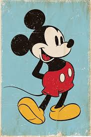 Amazon Com Mickey Mouse Retro Disney Classic 24x36 Poster Art Print Posters Prints Motor provides quick and painless movement.