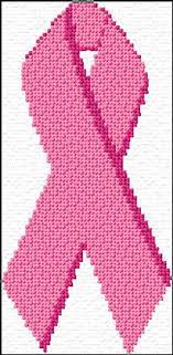 6 awareness ribbon water bottle cozy by sheri goad. Breast Cancer Ribbon Cross Stitch Designs