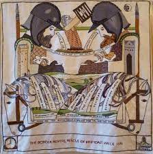 The Great Tapestry Of Scotland Bayeux Tapestry Tapestry Embroidery Art