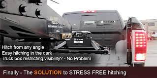 5th wheel hitch helper mirror. Fifth Wheel Hitching Solution