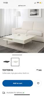 Tofteryd coffee table high gloss white. Product S And Add S In All Furniture 3rbbazaar Com Buy New And Used Item Online Coffee Table Ikea Tofteryd