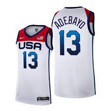 Check out photos of each team's new threads below Usa Basketball Bam Adebayo White 2021 Tokyo Olympics 13 Jersey Home