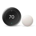 Nest Learning Thermostat  4th Gen  in Polished Silver - ENERGY STAR   GA05551-US Google