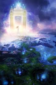 Utherworlds Passage To Hope Poster By Philip Straub Fantasy Landscape Visionary Art Spiritual Art
