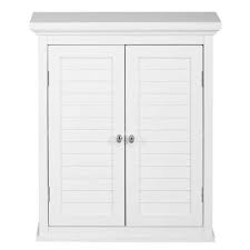 This simple vertical routed design is an interesting alternative to a plain gloss bath panel and adds character to your bathroom. Raised Panel Bathroom Wall Cabinets Bathroom Cabinets Storage The Home Depot