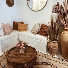 2 pieces eucalyptus wall hanging artificial eucalyptus fake plant wall decor christmas decor vine decoration boho home for apartment bedroom living room (green) 4.3 out of 5 stars. Boho Living Room Wall Ideas Novocom Top