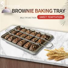 Check spelling or type a new query. Non Stick Brownie Pans With Dividers 18 Lattice Brownie Baking Tray High Carbon Steel Bakeware For Oven Baking 12 8 Inch Buy At A Low Prices On Joom E Commerce Platform