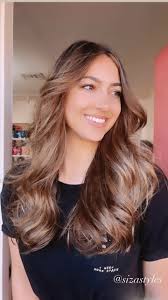 It’s been a busy year, and nearly 6 mths since our last balayage, loving  this sparkling bronze balayage and fresh cut.😍 #totallook #brondebalayage  #brunettebalayage #longbeachhairstylist #lacolorist ...