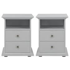 Check spelling or type a new query. Buy Habitat Heathland 2 Bedside Tables Set Grey Bedside Tables Argos