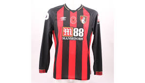 The spurs kit and training wear for the 2020/21 season is now available from the official spurs shop. Ibe S Afc Bournemouth Worn And Signed Poppy Shirt Charitystars
