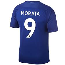 Chuta morata cruzadoooooo, manda a córner szczesnyyyyyyyy. Morata 9 Chelsea Fc Home Fussball Trikot 2017 18 Nike