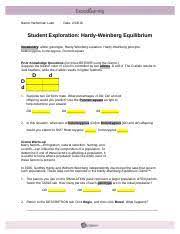 Learn vocabulary, terms and more with flashcards, games and other study tools. Hardyweinbergse Rtf Name Nehemiah Luke Date Student Exploration Hardy Weinberg Equilibrium Vocabulary Allele Genotype Hardy Weinberg Equation Course Hero