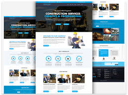 Construction Website Design Website Mockup Website Design Construction Website