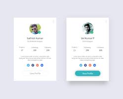 You can add any of these attributes to the profile card by configuring your organization settings and adding the attribute as the directorypropertyname property of a profilecardproperty in microsoft graph. Profile Card Concept On Behance