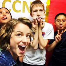 When the 6th graders from Cheatham Elementary ask you for and interview,  you totally do it! And then you take a silly selfie! The questions they  asked were great!
