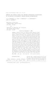 Ōṁ (or aum) is the sound of a sacred spiritual symbol in indian religions. Pdf Effect Of Sahaj Yoga On Neuro Cognitive Functions In Patients Suffering From Major Depression