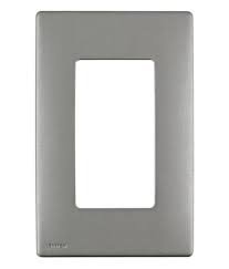 Renu 1 Gang Wall Plate In Stainless Steel Screwless Snap On Rewm1 Sts Leviton