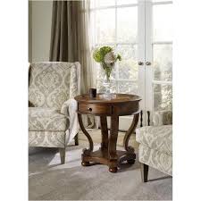 Wipe clean with a soft, dry cloth. 5447 50001 Hooker Furniture Archivist Round Accent End Table