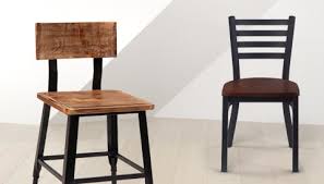 Harmonizing casual with informal, masculinity with femininity, sincerity with playful, each of our industrial style furniture sheds a new light on the other. Restaurant Chairs Dining Chairs For Sale New Designs