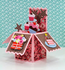 Your wedding card box should match your wedding style and theme. Make It In Minutes Monday A Diy Craft Post From The Blog The Paper Boutique On Bloglovin Pop Up Box Cards Box Cards Tutorial Boxed Birthday Cards