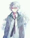 Anime Demon Boy With White Hair And Red Eyes