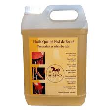 Huile Cuir Qualite Pied De Bœuf 1 L Sapo
