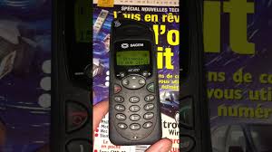 SAGEM MC 820 - YouTube