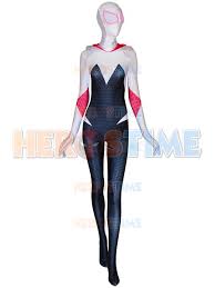 Check spelling or type a new query. Gwen Stacy Suit Spider Man Into The Spider Verse Spider Woman Cosplay Costume 3d Printed Spandex Zentai Spider Gwen Bodysuit Movie Tv Costumes Aliexpress