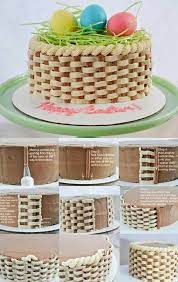 Hutschachtel Kuchen Jetzt Ist Es Eine Blume Oder Ein Richtiger Korb Cakes Blume Cakes Ein Eine Cake Decorating Easter Cakes Easter Basket Cake
