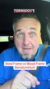 Red Iron Barndominium Hit by Tornado