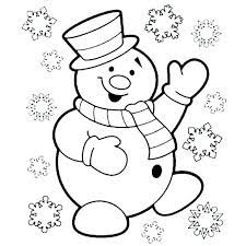 Karen on forsty the snowman. Coloring Pages For Kids Snowman Drawing With Crayons