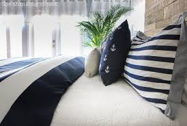 A diy beachfront living room reno with nautical details 19 photos. Nautical Master Bedroom Makeover How We Found Our Shared Style The Thinking Closet