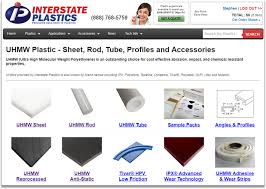 Uhmw Plastic Sheet Rod Tube Profiles Interstate