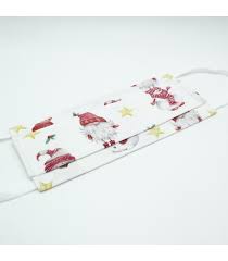 Suite à l'annulation de nombreux marchés de noël cette année due à l'épidémie que nous traversons, notre mission est de vous aider à égayer vos fêtes de fin d'année, en vous proposant une sélection. Masque Tissu Pere Noel By Eno