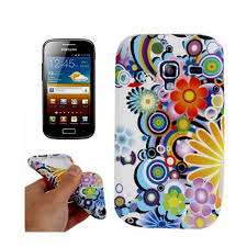Handy Samsung Galaxy Ace 2 i8160 Blumen ...
