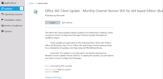 Office 365 Client Updates Getting Stuck At 50 Downloading