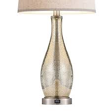 Measuring 26'' h x 18'' w x 15'' d, it delivers space for a lamp or. Oneach Usb Table Lamps Set Of 2 For Living Room 24 5 Modern Nightstand Lamp With Fabric Shade Glass Bedside Lamp For Bedroom Kid S Room Girls Room Office Glass Silver Pricepulse