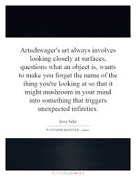 Artschwager&#39;s art always involves looking closely at surfaces,... via Relatably.com