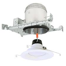 6 Led Recessed Lighting New Construction Ic At Housing White Led Retrofit Kit