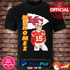 Deploy fashionable support with an authentic team wordmark and a giant team logo patch on the back of the shirt. Mahomes Kansas City Chiefs Shirt Bouncetees