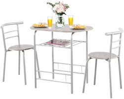 giantex 3 piece dining set compact