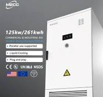 China BESS 125KW 261kWh Lithium Battery Energy Storage ...